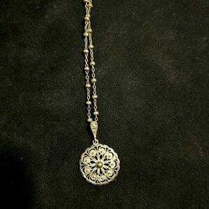 Beautiful Filigree Pendant on a Unique Chain